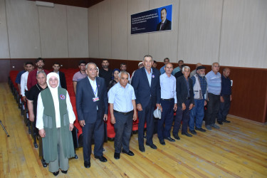 İyunun 20 - də Qobustan Rayon Gənclər Evində "Konstitusiya və Suverenlik ili" çərçivəsində "Aprel döyüşləri şəhidlərinin qəhrəmanlığının tərənnümü" adlı tədbir keçirilmişdir.