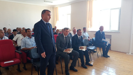 Avqustun 19-da Qobustan Rayon İcra Hakimiyyətinin başçısı Adil Məmmədov növbəti səyyar qəbulunu Cəngi kənd sakinləri ilə keçirmişdir.