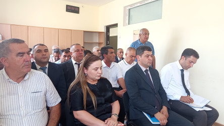 Avqustun 12-də Qobustan Rayon İcra Hakimiyyətinin başçısı Adil Məmmədov növbəti səyyar qəbulunu Ərəbşahverdi kənd sakinləri ilə keçirmişdir.