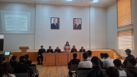 09 oktyabr 2026-cı il tarixində “Şəhərsalma və Memarlıq İli” çərçivəsində Qobustan şəhər A.Qayıblı adına 3 nömrəli tam orta məktəbdə «Narkotik vasitələrin, psixotrop maddələrin və onların prekursorlarının qanunsuz dövriyyəsinə və narkomanlığa qarşı mübarizəyə dair 2025-2030-cu illər üçün Dövlət Proqramı»nın Tədbirlər Planının 8.4.11-ci bəndinin icrası ilə əlaqədar narkomanlığa və narkotik vasitələrin qanunsuz dövriyyəsinə qarşı mübarizə mövzusunda tədbir keçirildi.