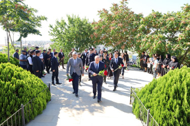 27 Sentyabr – Anım Günü münasibətilə Qobustan rayonunda şəhidlərin xatirəsi ehtiramla yad edilib.