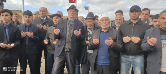 30.10.2025-ci il tarixdə Qobustan rayonu Nabur kəndində Vətən müharibəsi Şəhidi Məmmədov Bəxtiyar Bayramşah oğlunun anım günü tədbiri keçirilmişdir.