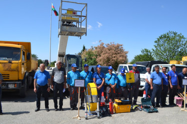 24.06.2025 - ci il tarixdə  Fövqəladə Hallar Nazirliyinin Şimal-qərb Regional Mərkəzinin təşkilatçılığı ilə Qobustan rayonunun hərbiləşdirilməmiş ərazi mülki müdafiə qüvvələri ilə xəbərdarlıq və toplanış üzrə nümunəvi mülki müdafiə məşqi keçirilmişdir.