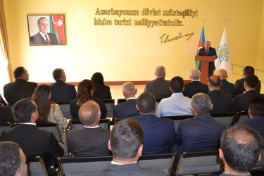 10 may 2025-ci il tarixində  “Konstitusiya və Suverenlik İli” çərçivəsində ümummilli lider Heydər Əliyevin anadan olmasının 102-ci ildönümünə həsr olunmuş “Əbədiyaşar Lider” adlı konfrans keçirilmişdir.