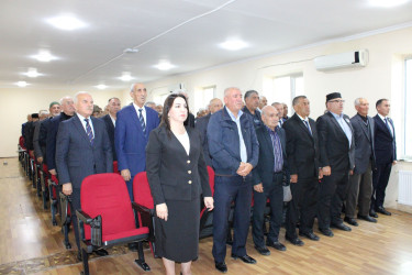 Qobustan Rayon Ağsaqqallar Şurasının hesabat iclası keçirilib – İdarə Heyətinin tərkibi yenidən seçilib