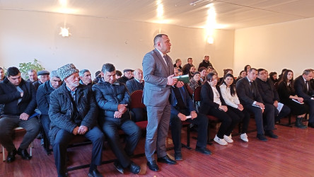 Martın 6 - da Qobustan Rayon İcra Hakimiyyətinin başçısı Adil Məmmədov növbəti səyyar qəbulunu Xilmilli kənd sakinləri ilə keçirmişdir.