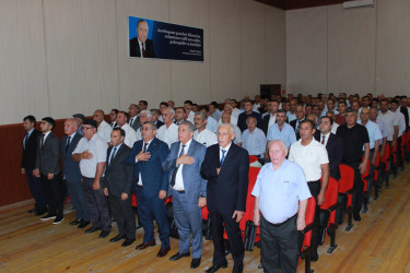 Qobustan rayonunda “Qərbi Azərbaycan İrsi” kitabının I cildinin təqdimat mərasimi keçirilmişdir.