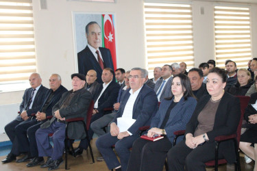 Oktyabrın 7-də Qobustan Rayon İcra Hakimiyyətinin başçısı Adil Məmmədov növbəti səyyar qəbulunu Qobustan şəhər sakinləri ilə keçirmişdir.