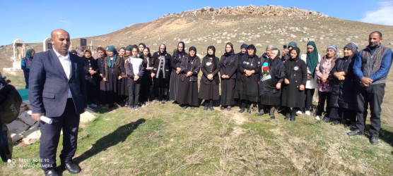 11.10.2025 - ci il tarixdə Qobustan rayonunun Nardaran kəndində şəhid Baxışov Cahangir Əmrah oğlunun il mərasimi keçirilmişdir.