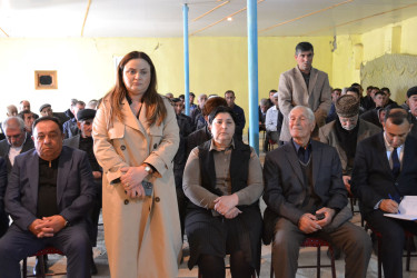 23.04.2025- ci il tarixdə Qobustan Rayon İcra Hakimiyyətinin başçısı Adil Məmmədovun Poladlı kənd sakinləri ilə səyyar qəbulu keçirildi.