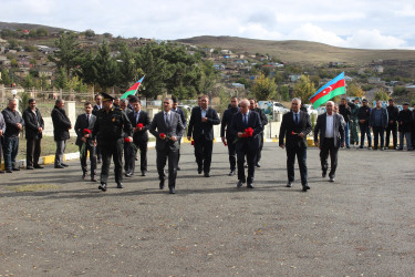 Qobustan rayonu Sündü kəndində Vətən müharibəsi Şəhidi Ağayev Zamin Zülfüqar oğlunun anım günü tədbiri