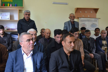 Mayın 07-də Qobustan Rayon İcra Hakimiyyətinin başçısı Adil Məmmədov növbəti səyyar qəbulunu Təsi kənd sakinləri ilə keçirib.
