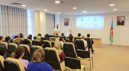 Qobustan Rayon Mərkəzi Xəstəxanasında narkomaniyanın profilaktikasına dair maarifləndirici tədbir keçirilib.