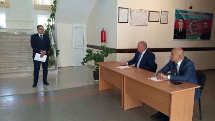 Avqustun 21-də Qobustan Rayon İcra Hakimiyyətinin başçısı Adil Məmmədov növbəti səyyar qəbulunu Cəyirli kənd sakinləri ilə keçirmişdir.