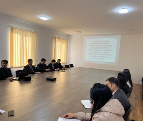 Azərbaycan Respublikası Prezidentinin “Korrupsiyaya qarşı mübarizənin gücləndirilməsinə dair 2022-2026-cı illər üçün Milli Fəaliyyət Planı”nın təsdiq edilməsi haqqında 4 aprel 2022-ci il tarixli 3199 nömrəli Sərəncamının icrası ilə əlaqədar maarifləndirici tədbir keçirildi.