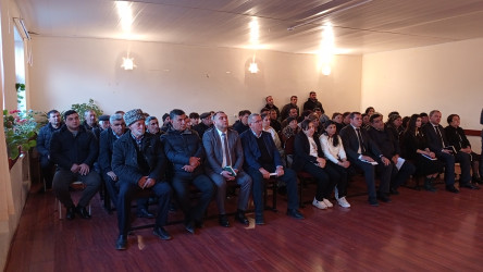 Martın 6 - da Qobustan Rayon İcra Hakimiyyətinin başçısı Adil Məmmədov növbəti səyyar qəbulunu Xilmilli kənd sakinləri ilə keçirmişdir.