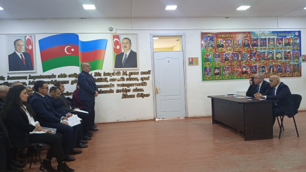 Dekabrın 24 - də Qobustan Rayon İcra Hakimiyyətinin başçısı Adil Məmmədov növbəti səyyar qəbulunu Çalov kənd sakinləri ilə keçirmişdir.