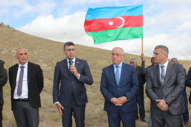 Nardaran kəndinə çəkilmiş içməli su xətti istismara verildi