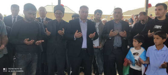 05.10.2025 - ci il tarixdə Qobustan rayonunun Poladlı kəndində şəhid Mecdunov Xalid Zahir oğlunun il mərasimi keçirilmişdir.