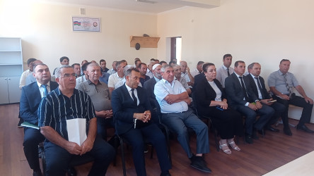 Avqustun 5-də Qobustan Rayon İcra Hakimiyyətinin başçısı Adil Məmmədov növbəti səyyar qəbulunu Təklə kənd sakinləri ilə keçirmişdir.