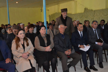 23.04.2025- ci il tarixdə Qobustan Rayon İcra Hakimiyyətinin başçısı Adil Məmmədovun Poladlı kənd sakinləri ilə səyyar qəbulu keçirildi.