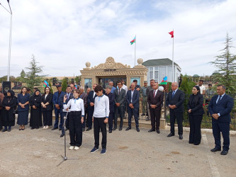 19 sentyabr 2026-cı il tarixində Qobustanda şəhid Vüsal Şəhriyarovun anım günü qeyd olunub.