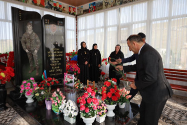 24 oktyabr 2026-cı il tarixdə Qobustan rayonu Sədəfli kəndində Vətən Müharibəsi Qəhrəmanı  şəhid  Vəliyev Elyar Arif oğlunun anım günü tədbiri keçirilmişdir.