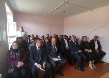 Sentyabrın 11-də Qobustan Rayon İcra Hakimiyyətinin başçısı Adil Məmmədov növbəti səyyar qəbulunu Bəklə kənd sakinləri ilə keçirmişdir.