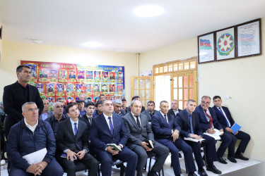 Oktyabrın 21-də Qobustan Rayon İcra Hakimiyyətinin başçısı Adil Məmmədov növbəti səyyar qəbulunu Dərəkənd kəndinin sakinləri ilə keçirmişdir.