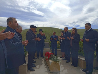 31 mart – Azərbaycanlıların Soyqırımı Günü ilə əlaqədar Qobustan rayonu Təklə kəndi ərazisində yerləşən parkda Türk şəhidinin məzarı ziyarət olundu.