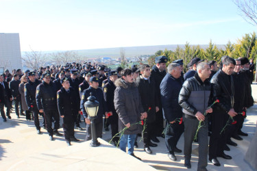 Qobustan rayonunda "20 Yanvar" faciəsinin 34-cü ildönümü ilə əlaqədar rayon tədbiri keçirildi.