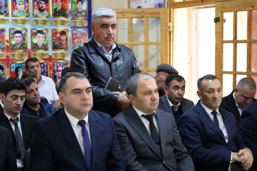 Oktyabrın 21-də Qobustan Rayon İcra Hakimiyyətinin başçısı Adil Məmmədov növbəti səyyar qəbulunu Dərəkənd kəndinin sakinləri ilə keçirmişdir.