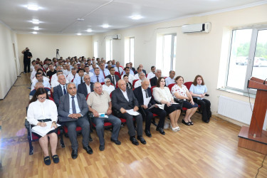 “Parlayan ZİYA: təbliğat-təşviqat qrupu” layihəsi çərçivəsində Qobustanda əhali ilə görüş keçirilib