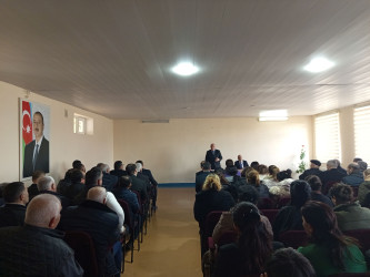 Yanvarın 7 - də Qobustan Rayon İcra Hakimiyyətinin başçısı Adil Məmmədov növbəti səyyar qəbulunu Qobustan şəhər sakinləri ilə keçirmişdir.