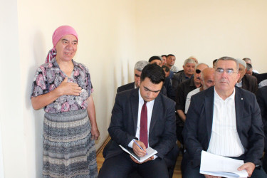 Sentyabrın 23-də Qobustan Rayon İcra Hakimiyyətinin başçısı Adil Məmmədov növbəti səyyar qəbulunu Cəyirli kənd sakinləri ilə keçirmişdir.