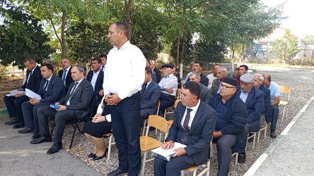 Sentyabrın 18-də Qobustan Rayon İcra Hakimiyyətinin başçısı Adil Məmmədov növbəti səyyar qəbulunu Sədəfli kənd sakinləri ilə keçirmişdir.