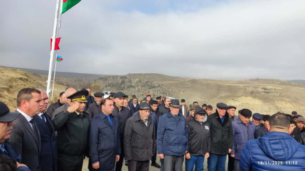 18.11.2025-ci il tarixdə Qobustan rayonu Nabur kəndində Vətən müharibəsi Şəhidi Mayılov Murad Gülümxan oğlunun anım günü tədbiri keçirilmişdir.