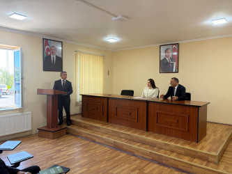 “Narkotik vasitələrin, psixotrop maddələrin və onların prekursorlarının qanunsuz dövriyyəsinə və narkomanlığa qarşı mübarizəyə dair 2025-2030-cu illər üçün Dövlət Proqramı” çərçivəsində maarifləndirici tədbir