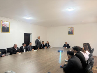 Cəzaçəkmə müəssisələrindən azad olunmuş şəxslərin cəmiyyətə inteqrasiyası və sosial adaptasiyası mövzusunda tədbir keçirilib.