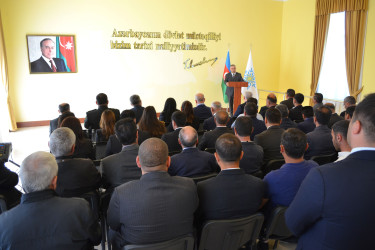10 may 2025-ci il tarixində  “Konstitusiya və Suverenlik İli” çərçivəsində ümummilli lider Heydər Əliyevin anadan olmasının 102-ci ildönümünə həsr olunmuş “Əbədiyaşar Lider” adlı konfrans keçirilmişdir.