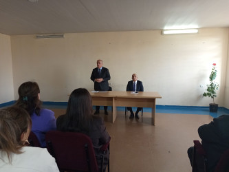 Yanvarın 7 - də Qobustan Rayon İcra Hakimiyyətinin başçısı Adil Məmmədov növbəti səyyar qəbulunu Qobustan şəhər sakinləri ilə keçirmişdir.