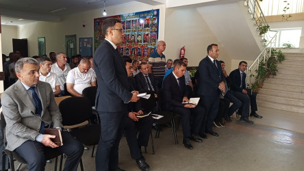 Avqustun 21-də Qobustan Rayon İcra Hakimiyyətinin başçısı Adil Məmmədov növbəti səyyar qəbulunu Cəyirli kənd sakinləri ilə keçirmişdir.