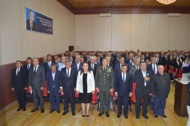 Sentyabrın 18-də Yeni Azərbaycan Partiyası (YAP) Qobustan rayon təşkilatının IX konfransı keçirilib.