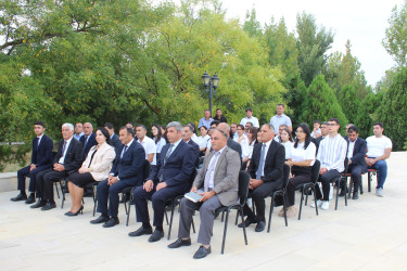 Qobustan rayonunda yüksək bal toplayaraq ali təhsil müəssisələrinə daxil olan gənclərlə görüş keçirilib.