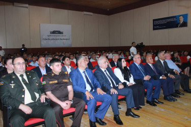 Qobustan rayonunda 15 İyun - Milli Qurtuluş Günü münasibətilə tədbir.