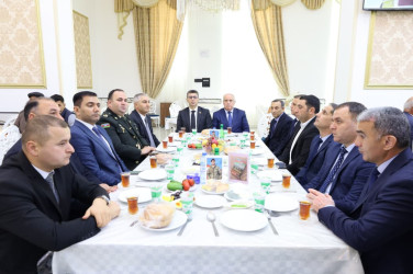 20.10.2025 – ci il tarixdə Qobustan rayon şəhidi Vətən Müharibəsi Qəhrəmanı Vəliyev Elyar Arif oğlunun anım günü tədbiri keçirilmişdir.