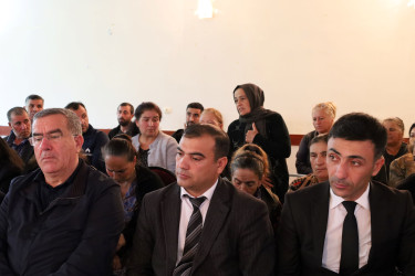 Oktyabrın 16-da Qobustan Rayon İcra Hakimiyyətinin başçısı Adil Məmmədov növbəti səyyar qəbulunu Xilmilli kənd sakinləri ilə keçirmişdir. 