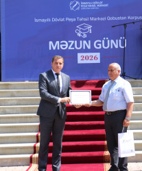   İsmayıllı Dövlət Peşə Təhsil Mərkəzinin Qobustan korpusunda 2025–2026-cı tədris ilinin başa çatması münasibətilə "Məzun Günü" keçirilib.