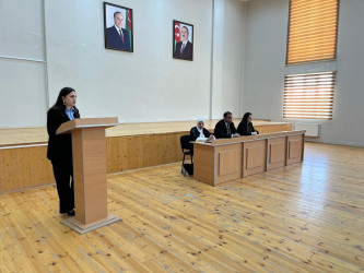 “Təhsildən yayınmanın mənəvi və sosial nəticələri” mövzusunda maarifləndirici tədbir