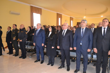 12 dekabr 2025 - ci il tarixdə Qobustan rayon İcra Hakimiyyəti və YAP Qobustan rayon təşkilatının birgə təşkilatçılığı ilə "Konstitusiya və Suverenlik ili " çərçivəsində Ulu Öndər Heydər Əliyevin anım gününə həsr olunmuş "Əbədiyaşar Lider " mövzusunda tədbir keçirilmişdir.
